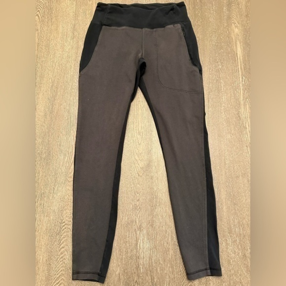 COLUMBIA BLACK AND GREY LEGGINGS - Size Small